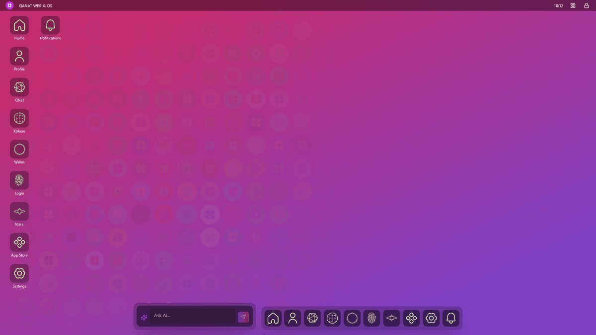 WEB X. OS Desktop