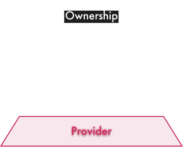 Read and write — provider-dominated insecure web pyramid
